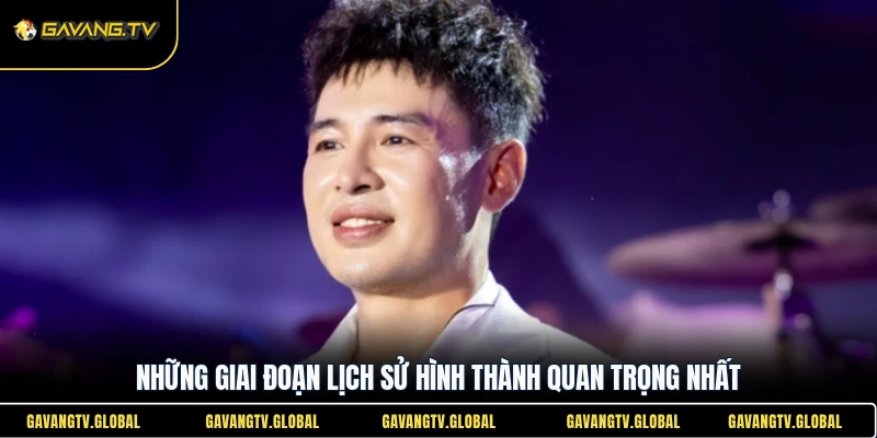 Những giai đoạn lịch sử hình thành quan trọng nhất